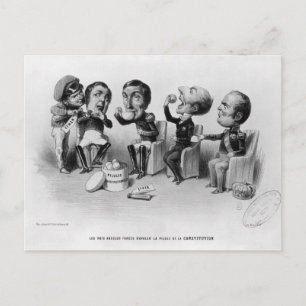 The Absolute Kings Forced to Swallow the Pill Postcard