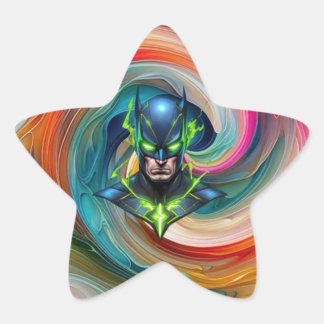 "The Absorption Hero" Star Sticker (Front)