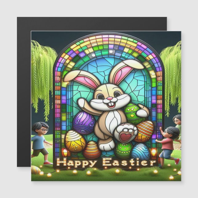 The Abstract Easter Bunny Ideational (Front/Back)