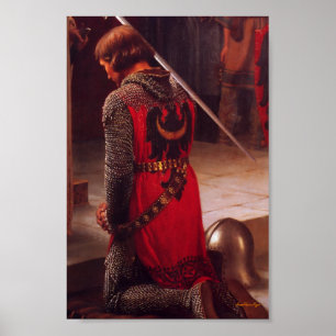 The Accolade, 1901 Edmund Blair Leighton Jean-Mari Poster