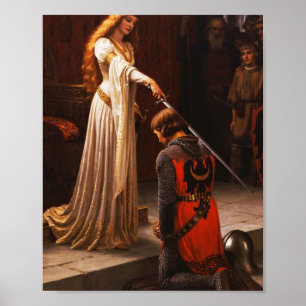 The Accolade Edmund Blair Leighton Poster