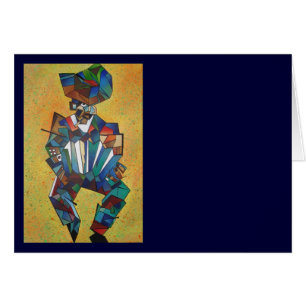 The Accordionist Cubism Art