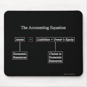 "The Accounting Equation" Mouse Pad