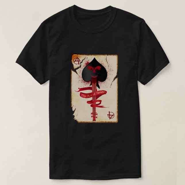 The Ace of Spades T-Shirt (Design Front)