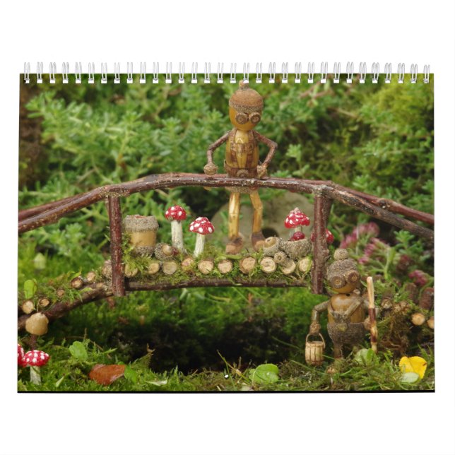 The Acorn People of Shirebrook Valley2022 calendar (Cover)