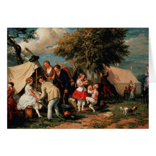 The Acrobats' Camp, Epsom Downs (Front Horizontal)