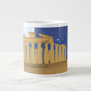 The Acropolis of Athens Large Coffee Mug