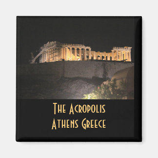 The Acropolis Parthenon Athens Greece Magnet