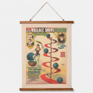 The Act Of M'lle Norada French Hanging Tapestry