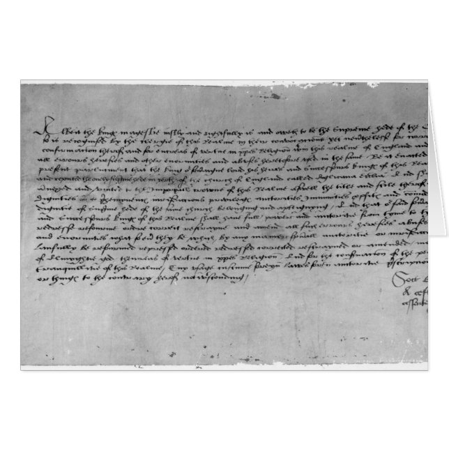 The Act of Supremacy (Front Horizontal)