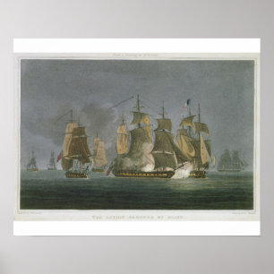 The Action Renewed by Night, off Madagascar, 20th Poster
