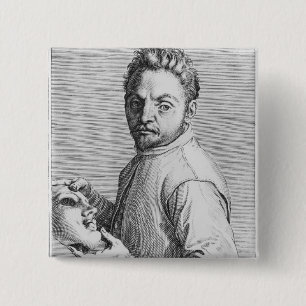 The Actor Jean Gabriel Swel 15 Cm Square Badge