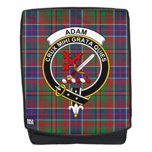 The Adam Ancient Clan Crest Tartan Plai Backpack