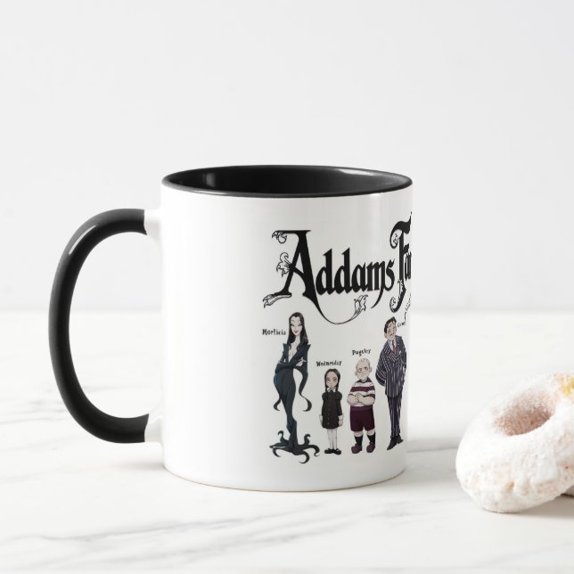 The Addams Family Mug (With Donut)