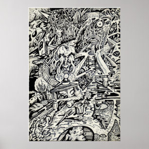 The Adept, by Brian Benson Poster