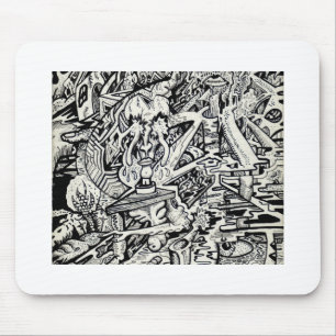 The Adept, or, A Freakish Transfiguration Mouse Pad
