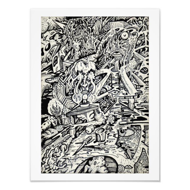 The Adept, or, A Freakish Transfiguration Photo Print (Front)