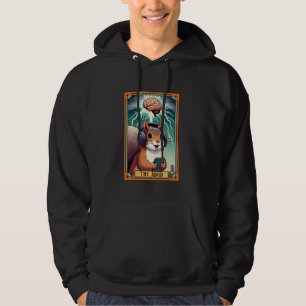 The ADHD Neurodivergent Squirrel Tarot Card ADHD A Hoodie
