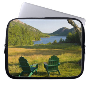The Adirondack Chairs on the lawn of the Jordan Laptop Sleeve