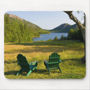The Adirondack Chairs on the lawn of the Jordan Mouse Pad