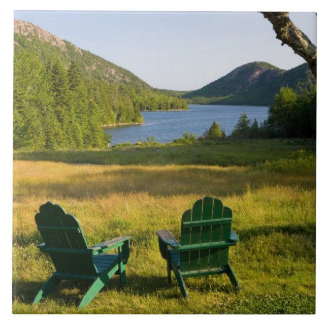 The Adirondack Chairs on the lawn of the Jordan Tile (Front)