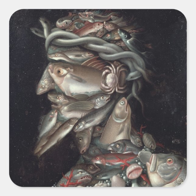 The Admiral Square Sticker (Front)