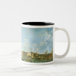 The Admiralty and the Winter Palace Two-Tone Coffee Mug