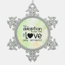 The adoption took time the Love came Instantly