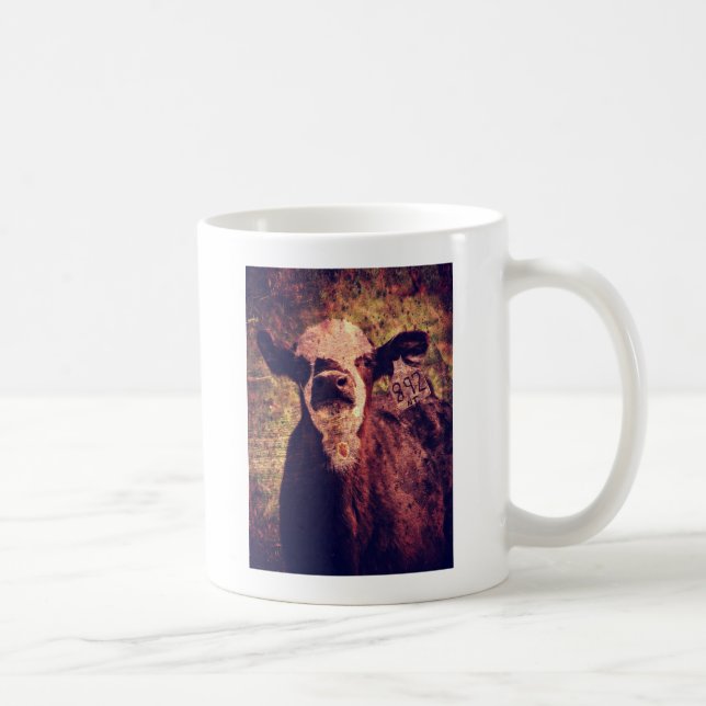 The Adorable Calf Coffee Mug (Right)