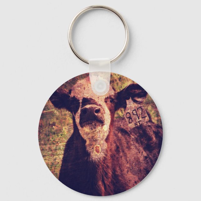 The Adorable Calf Key Ring (Front)