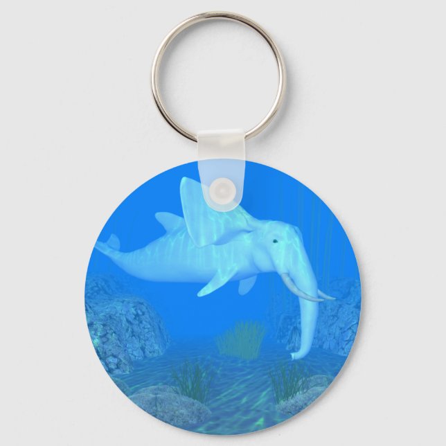The Adorable Whalphant Key Ring (Front)