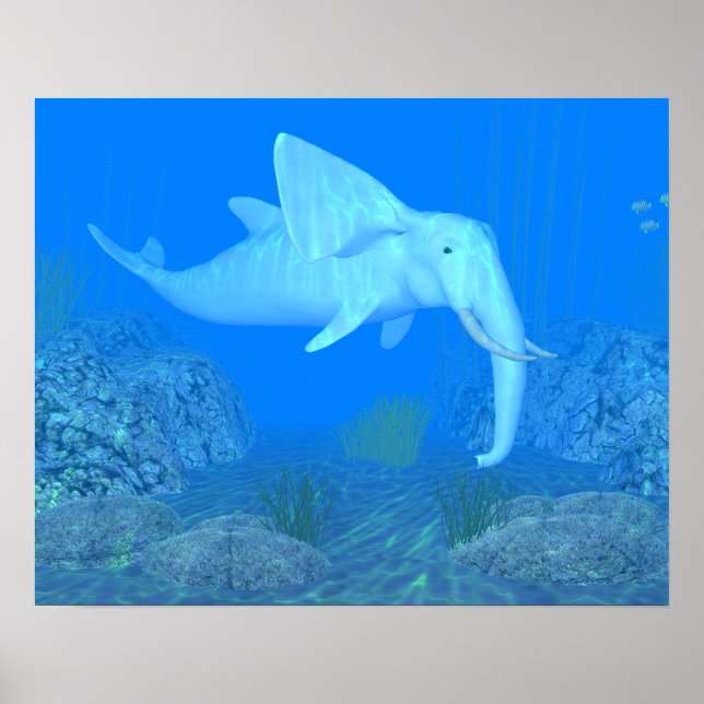 The Adorable Whalphant Poster (Front)