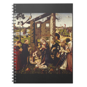 The Adoration of the Child with Saints and Donors Notebook