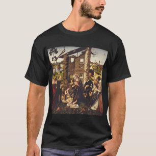 The Adoration of the Child with Saints and Donors T-Shirt