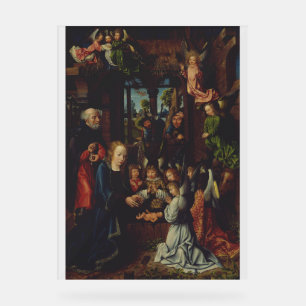 The Adoration of the Christ Child Acrylic Sign