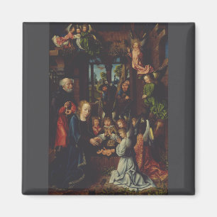 The Adoration of the Christ Child Magnet