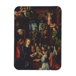 The Adoration of the Christ Child Magnet