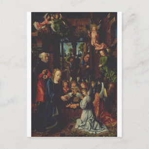 The Adoration of the Christ Child Postcard
