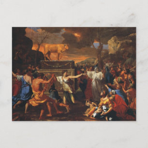 The Adoration Of The Golden Calf Postcard