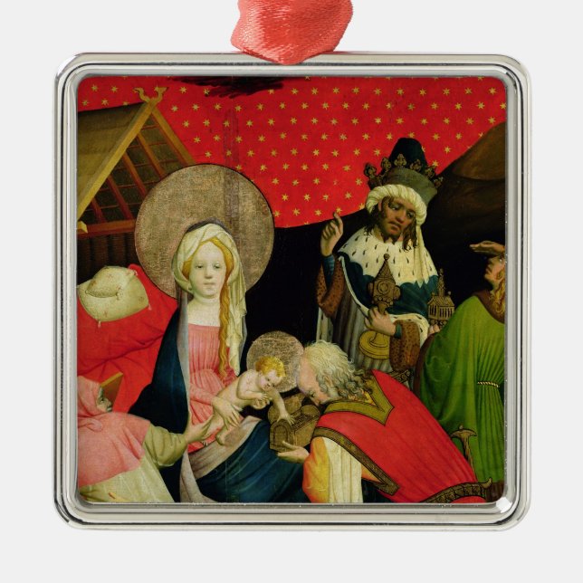 The Adoration of the Magi 2 Metal Ornament (Front)