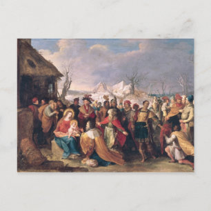 The Adoration of the Magi 3 Postcard