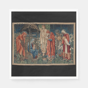 The Adoration of the Magi (by Edward Burne-Jones) Napkin