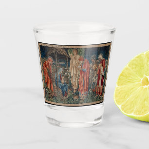 The Adoration of the Magi (by Edward Burne-Jones) Shot Glass