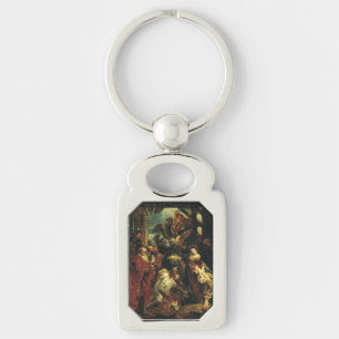 The Adoration of the Magi by Peter Paul Rubens Key Ring