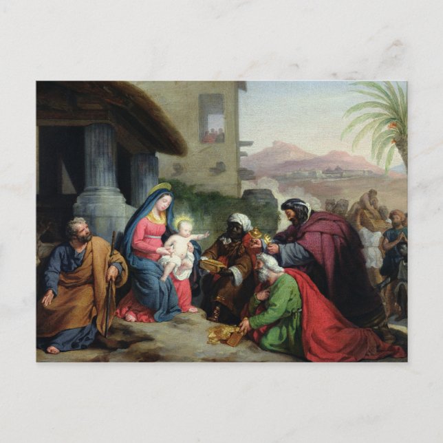 The Adoration of the Magi, c.1833-36 Postcard (Front)