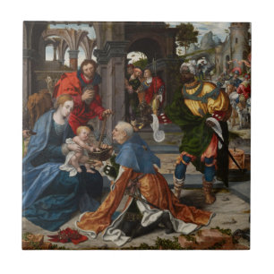 The Adoration of the Magi Ceramic Tile
