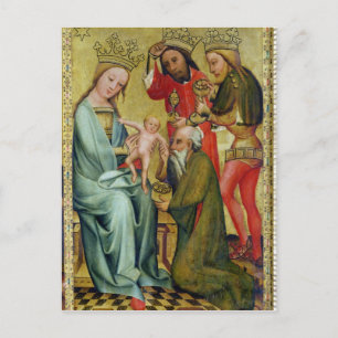 The Adoration of the Magi from Postcard