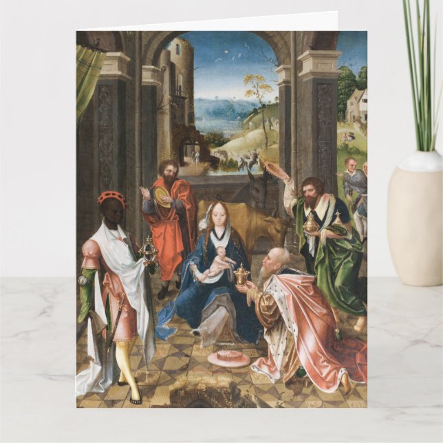 The Adoration of the Magi- jesus Holiday Card (Front)