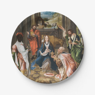 The Adoration of the Magi- jesus Holiday   Paper P Plate