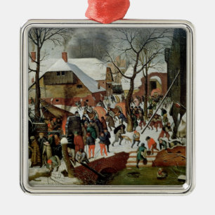 The Adoration of the Magi Metal Ornament